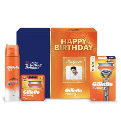 Gillette Fusion Shaving Birthday Gift Pack