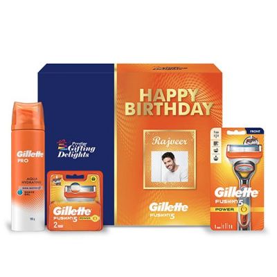 Gillette Fusion Power Razor Shaving Birthday Gift ...