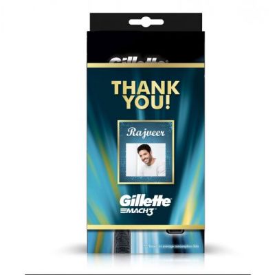 Gillette Mach3 Razor Super Savor Thank You Gift Pa...