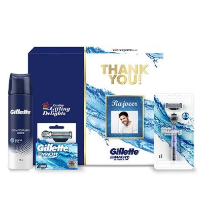 Gillette Mach3 Start Razor Shaving Thank You Gift ...