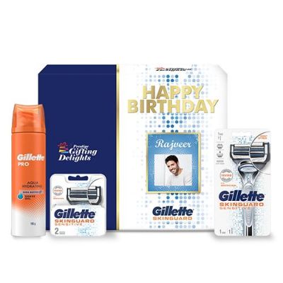 Gillette Skinguard Razor Shaving Birthday Gift Pac...