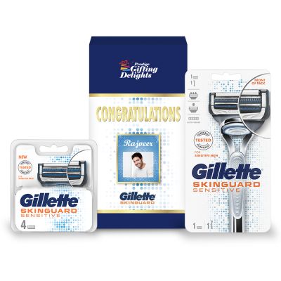 Gillette Skinguard Razor Shaving Congratulations G...