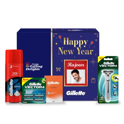 Gillette Vector Shaving New Year Gift Pack