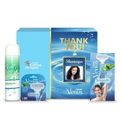 Gillette Venus Razor Shaving Thank You Gift Pack f...