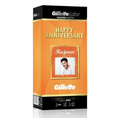 GilletteLabs Heated Razor Starter Anniversary Gift...