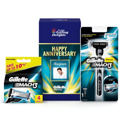 Gillette Mach3 Razor Shaving Anniversary Gift Pack...