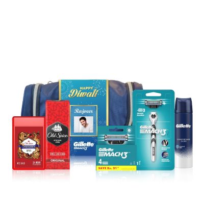 Gillette Mach3 Diwali Travel Kit