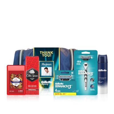 Gillette Mach3 Thank You Travel Kit