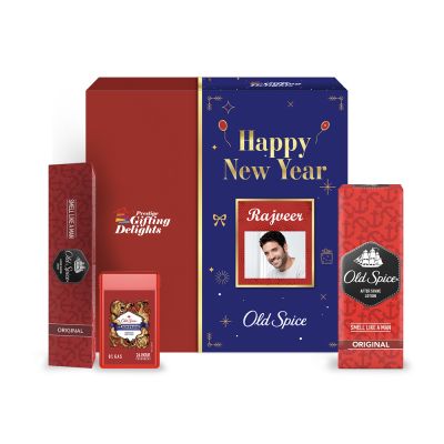 Old Spice Original Deodorant Personal Grooming New Year Gift Set for Men