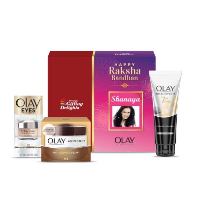 Olay Skin Rejuvenation Rakhi Gift Pack Routine