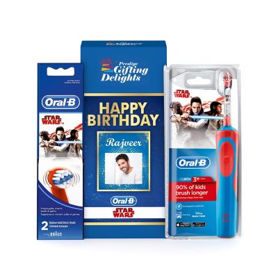Oral-B Kids Electric Toothbrush Featuring Star War...