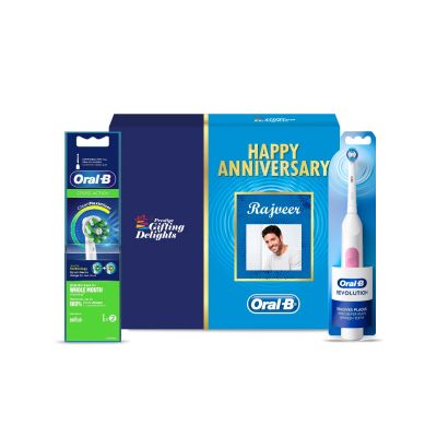 Oral - B Revolution Battery Toothbrush Happy Anniv...