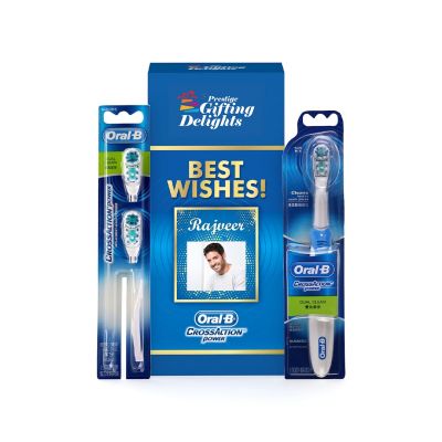 Oral B Cross Action Electric Toothbrush Best Wishe...