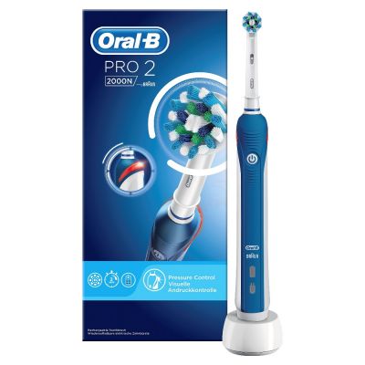 Pro 2 Electric Toothbrush with Cross Action Bristl...