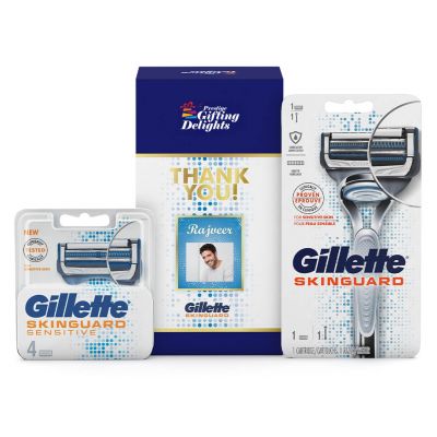 Gillette Skinguard Razor Shaving Thank You Gift Pa...