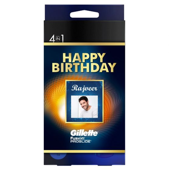 Gillette Fusion Proglide 4-in-1 Styler Birthday Gift Pack
