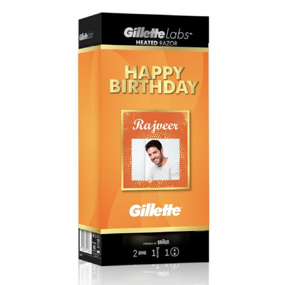 GilletteLabs Heated Razor Starter Birthday Gift Pack