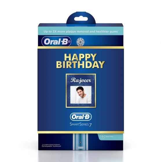 Oral B Smart 7 Electric Toothbrush Birthday Gift Pack