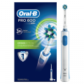 Pro 600 Electric Toothbrush with Cross Action Bristles Rechargeable