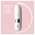 Braun Face Mini Hair Remover FS1000, Electric Facial Hair Removal Congratulation Gift Pack for Women