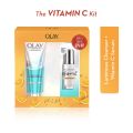 Olay Vitamin C Kit for 2X Glow – Serum + Cleanser Birthday Gift Pack