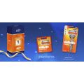 Gillette Fusion Razor Shaving Anniversary Gift Pack for Men with 4 Cartridge