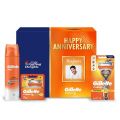 Gillette Fusion Power Razor Shaving Anniversary Gift Pack for Men