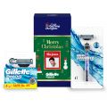 Gillette Mach3 Start Razor Shaving Christmas Gift Pack for Men with 4 Cartridge