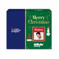 Gillette Mach3 Turbo Sensitive Soothing Christmas Gift Pack