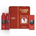 Old Spice Original Perfume Personal Grooming Thank You Gift Set for Men