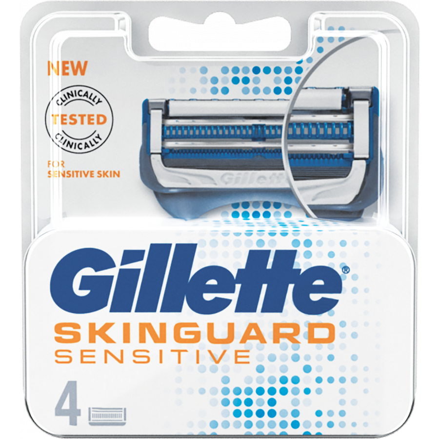 Gillette Skinguard Razor Diwali Gift Pack for Men with 4 Cartridge
