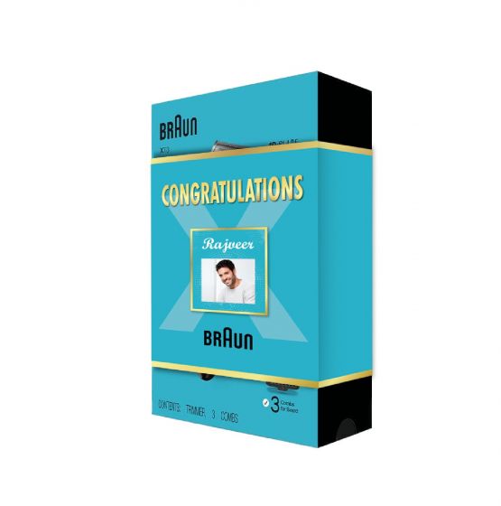 Braun Series XT3100 Congratulation Gift Pack
