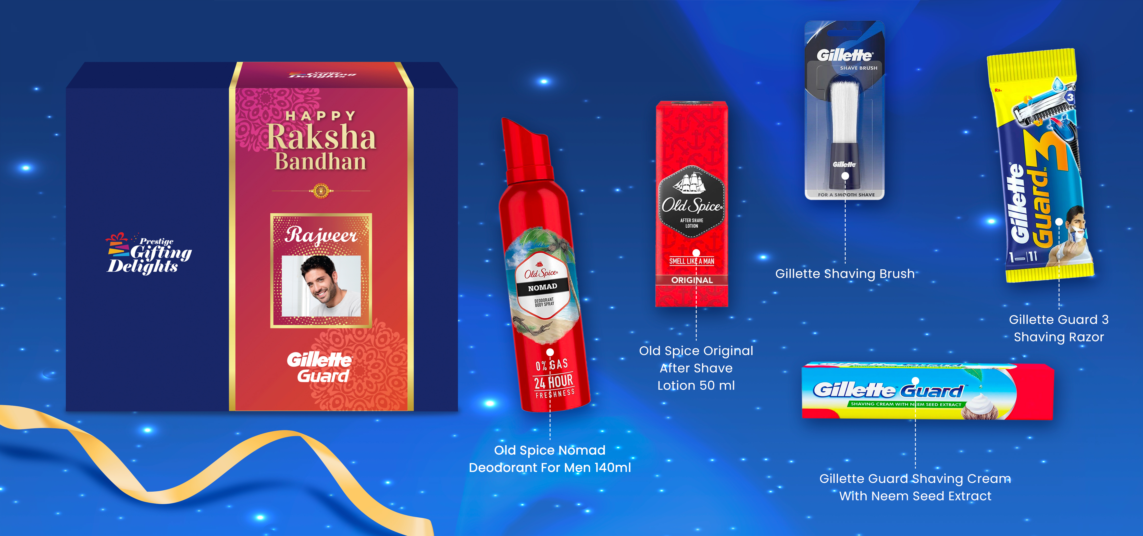 Gillette Guard Complete Shaving Rakhi Gift Pack