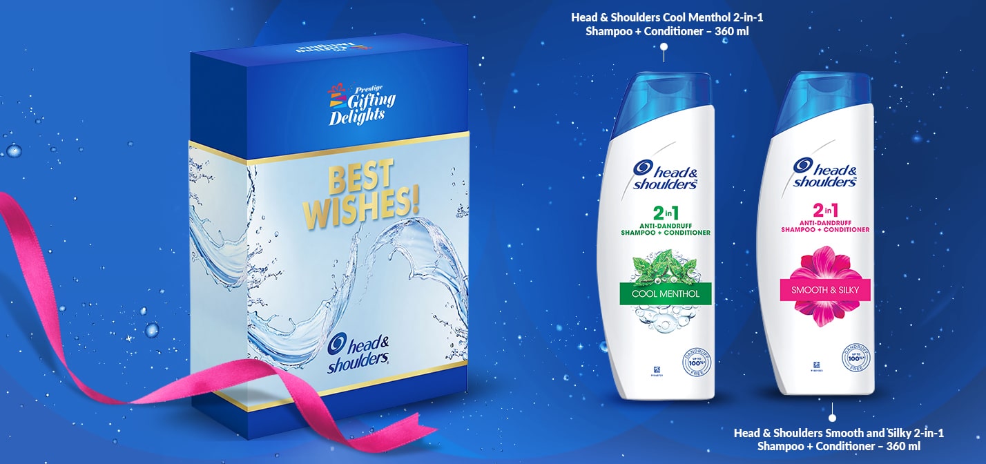 Head & Shoulders 2-in-1 Shampoo & Conditioner Best Wishes Gift Pack