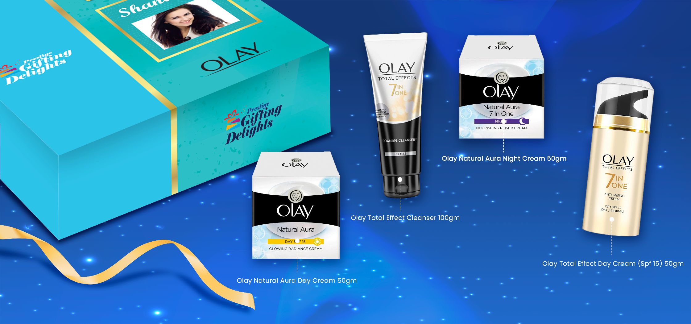 Olay All Day & Night Skincare Regimen Congratulations Gift Pack