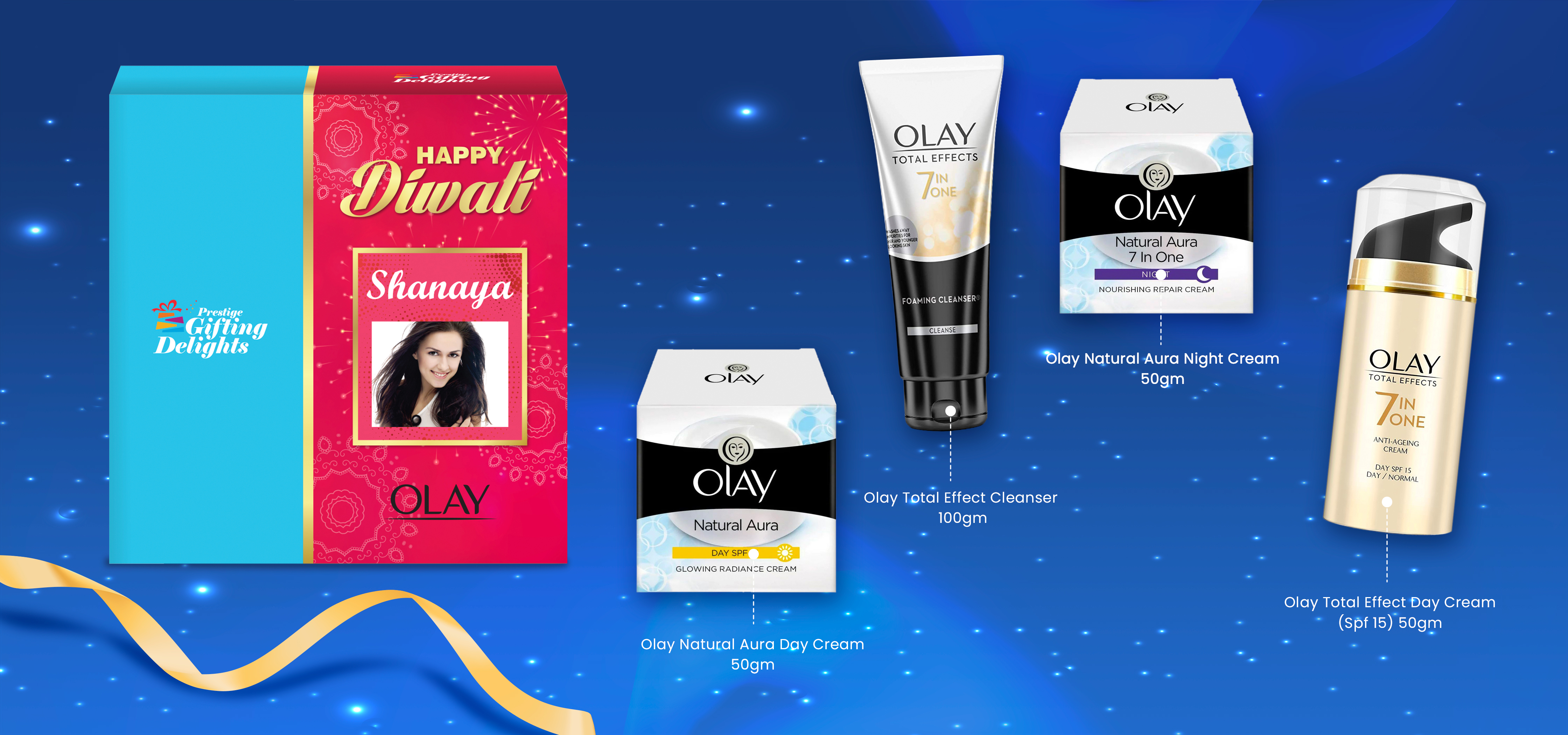Olay All Day & Night Skincare Regimen Diwali Giftpack
