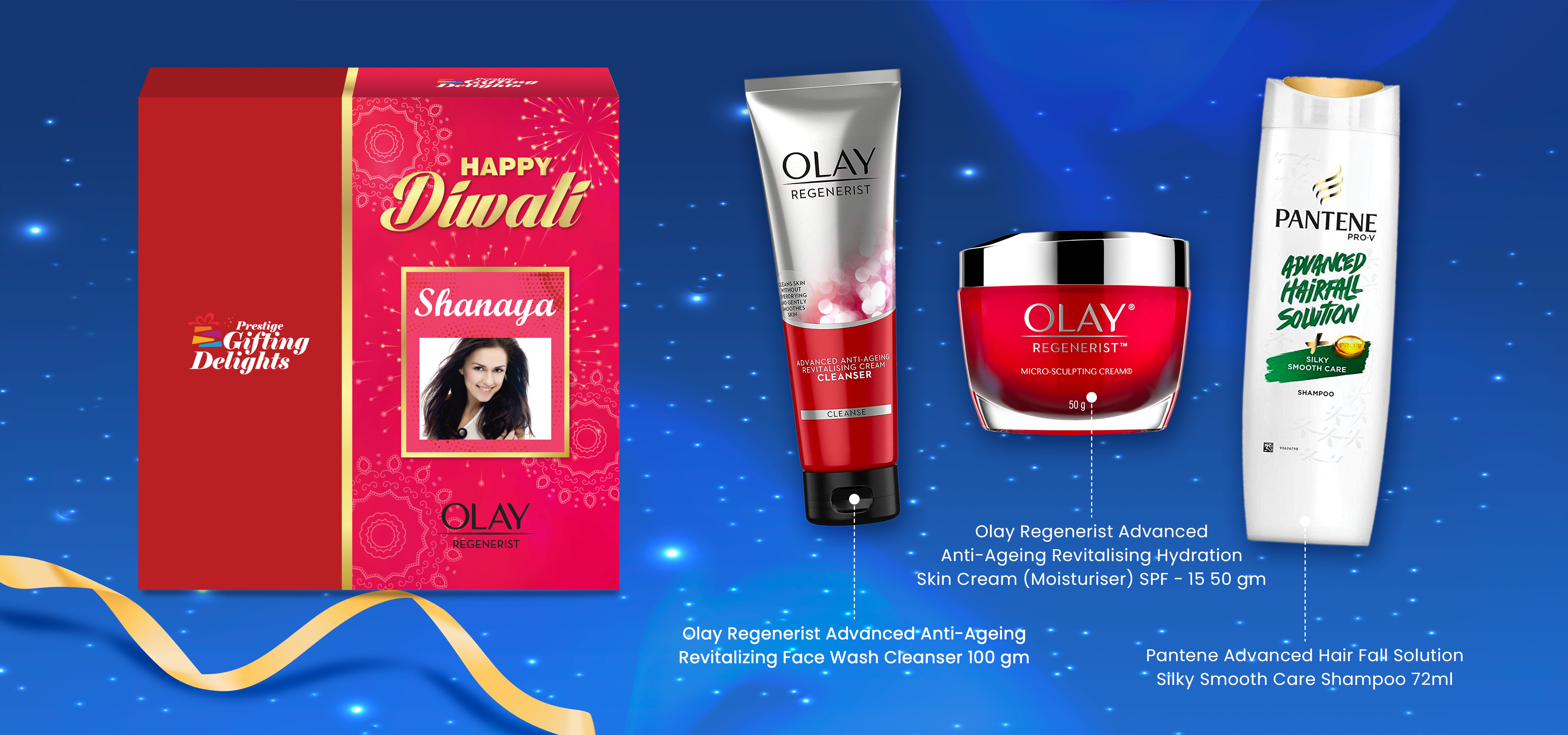 Advanced Hair and Skincare Diwali Gift pack for Women