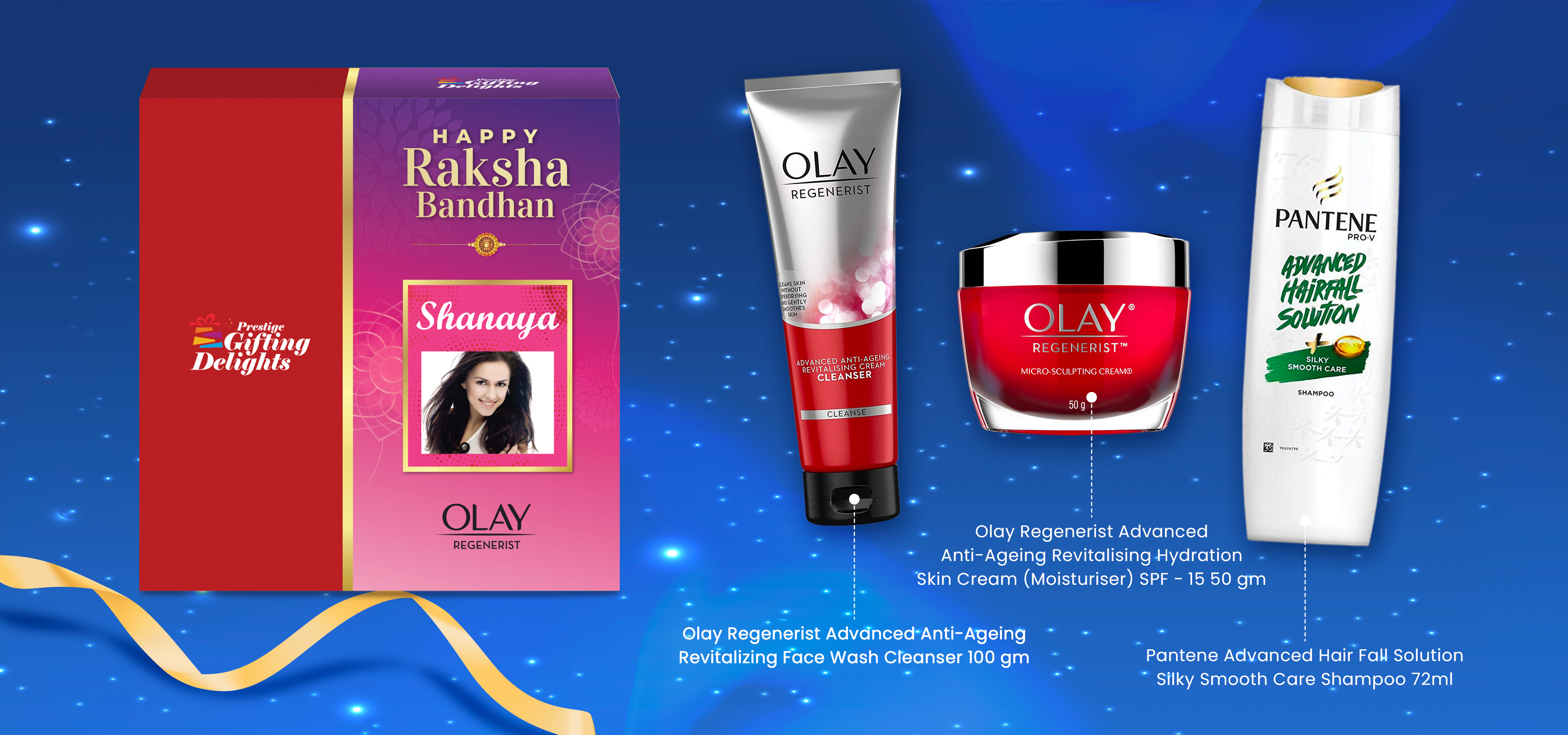 Advanced Hair and Skincare Rakhi Gift pack for Women
