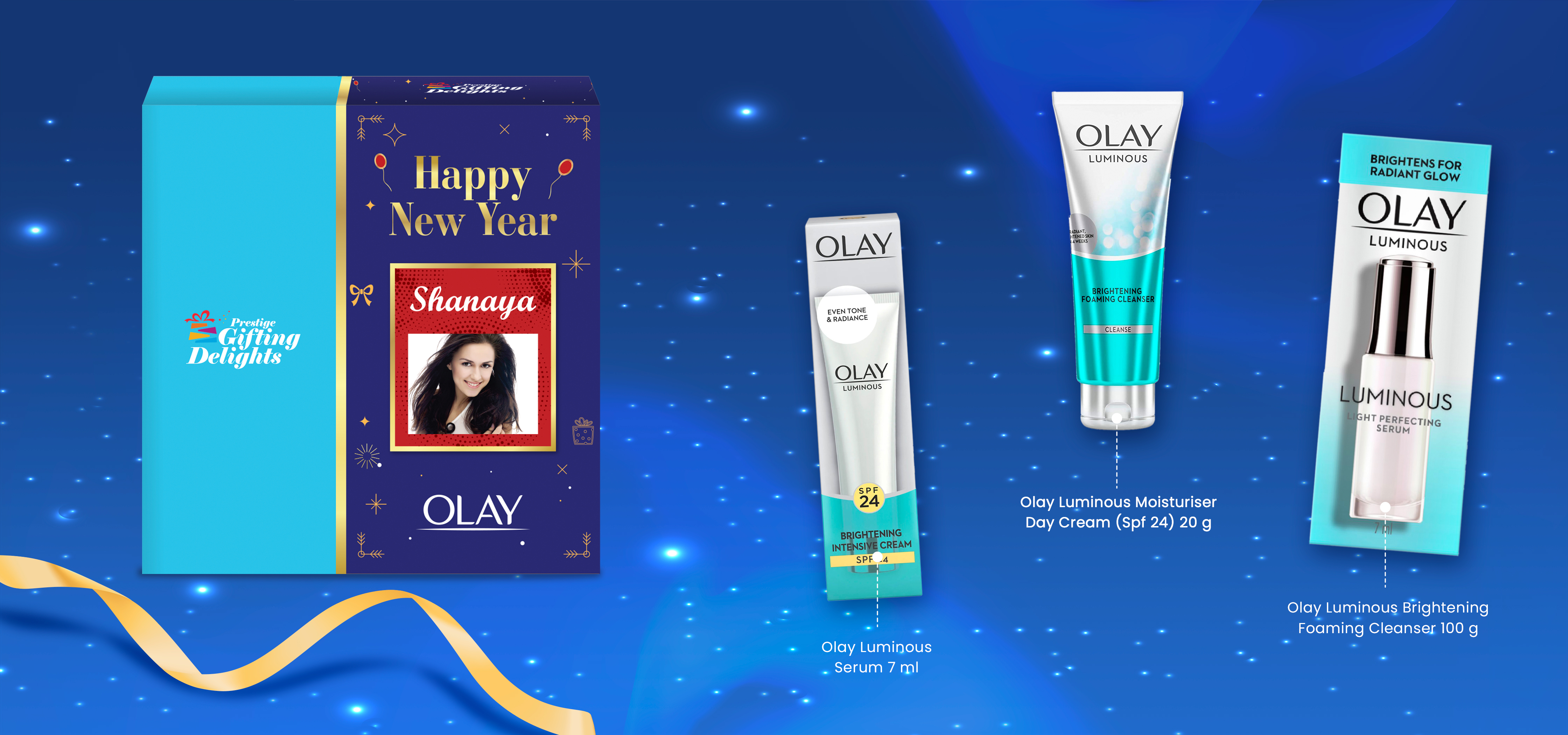 Olay Luminous Mini New Year Bundle For Radiant Skin