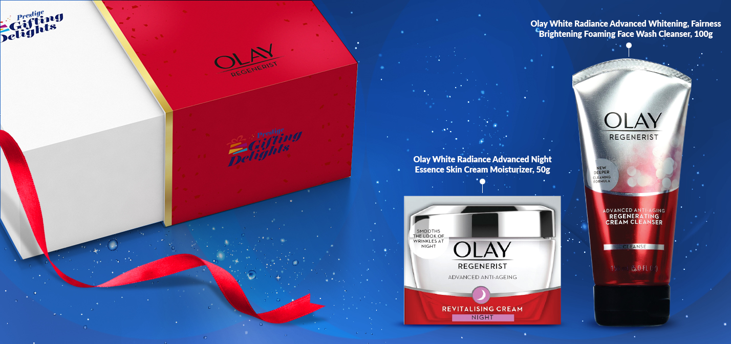Olay Regenerist Deep Hydration Night Cream Regimen Birthday Gift Pack