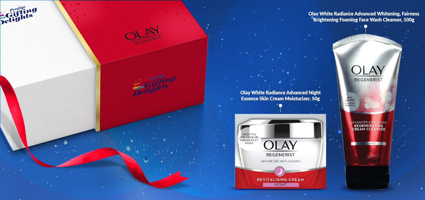 Olay Regenerist Deep Hydration Night Cream Regimen Best Wishes Gift Pack