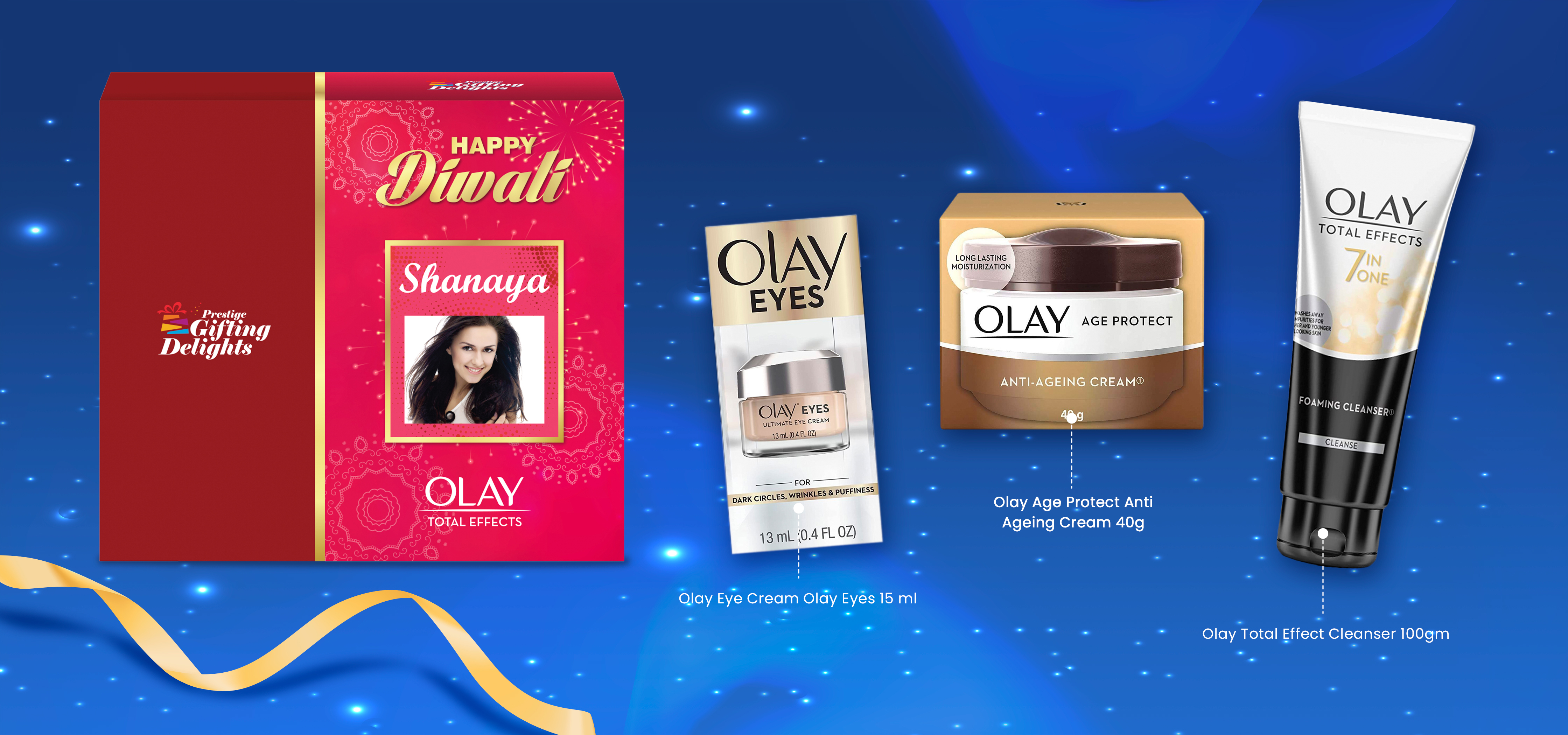 Olay Skin Rejuvenation Diwali Gift Pack Routine