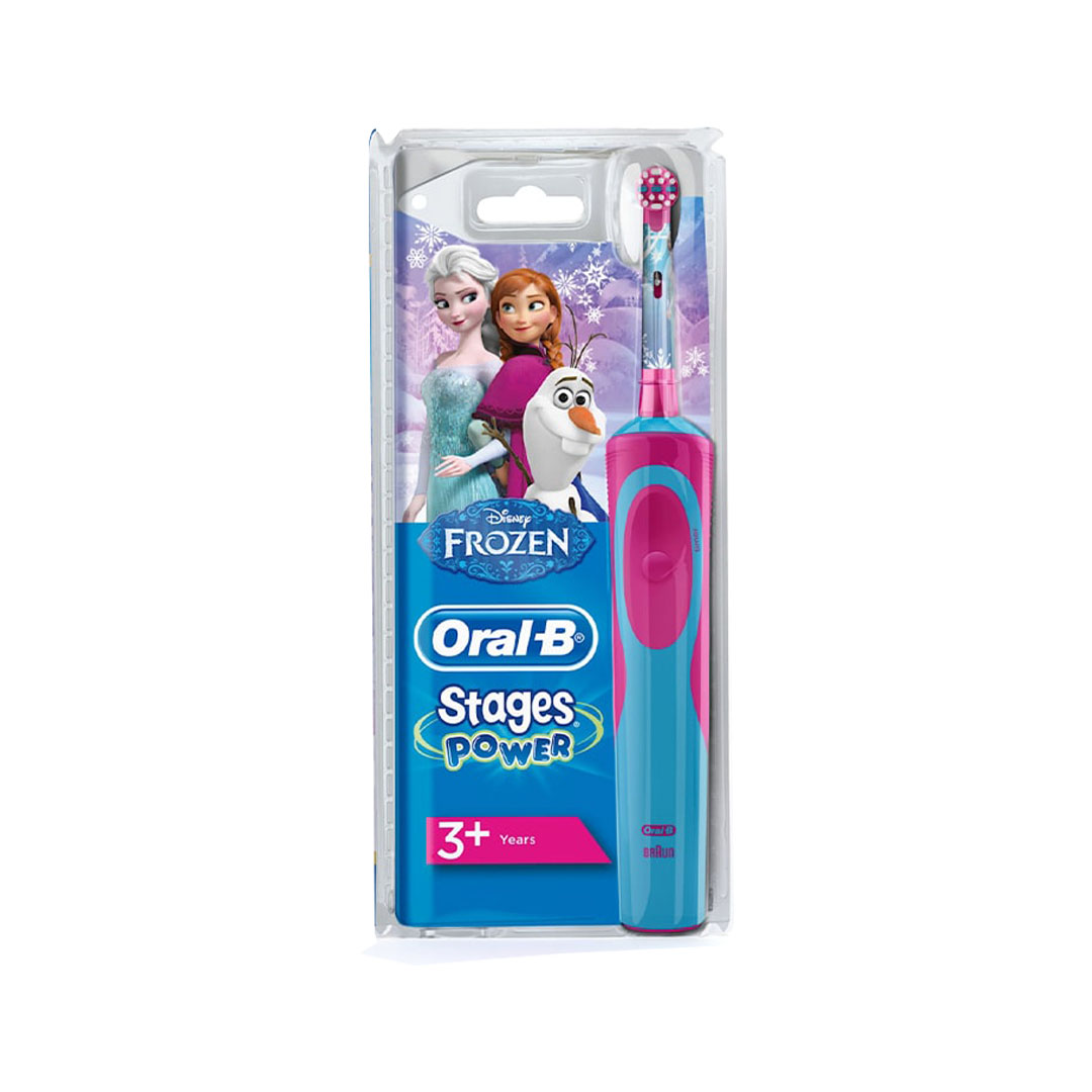 Oral-B Kids Electric Rechargeable Toothbrush with Replacement Refills Frozen Diwali Gift Pack