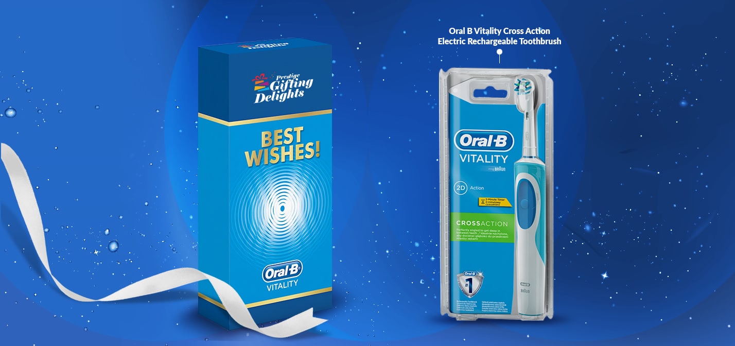 Oral B Vitality Electric Toothbrush Birthday Gift Pack