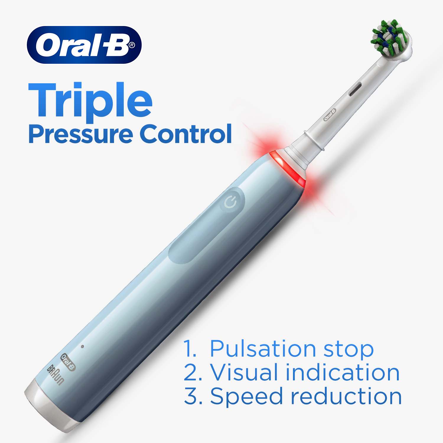 Oral B Pro 3 Electric Toothbrush with Triple Pressure Control Anniversary Gift Pack